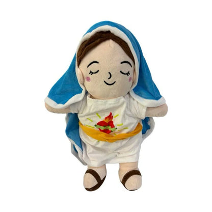 Peluche Virgen María que Respira con Música Calmante